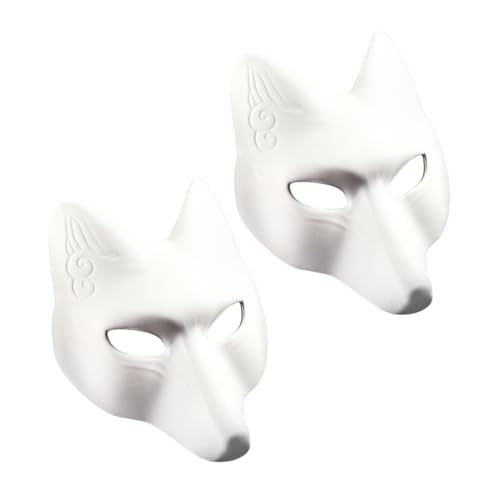 LRXIYODE 2 Stück Fuchs Tiermasken aus Leuchtendes Design Langlebig und Praktisch für Erwachsene Cosplay Fasching Halloween und Karneval Party Zubehör LRXIYODE 2 Stück Fuchs Tiermasken aus Leuchtendes Design Langlebig und Praktisch für Erwachsene Cosplay Fasching Halloween und Karneval Party Zubehör von LRXIYODE