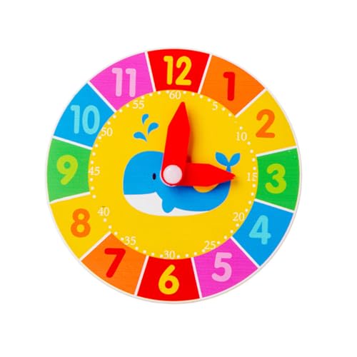 LRXIYODE 2 Stück Holzlernspielzeug Holzuhren Lernspielzeug Kinderuhren Cartoon Uhr Lernspielzeug Uhrenspielzeug für Bambus LRXIYODE 2 Stück Holzlernspielzeug Holzuhren Lernspielzeug Kinderuhren Cartoon Uhr Lernspielzeug Uhrenspielzeug für Bambus von LRXIYODE