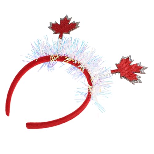 LRXIYODE 2 Stück Kanadisches Ahornblatt Haarband Teiliges Tinsel Stirnband Damen Mädchen Party Festival Kopfschmuck Vielseitig Elegant Langlebig LRXIYODE 2 Stück Kanadisches Ahornblatt Haarband Teiliges Tinsel Stirnband Damen Mädchen Party Festival Kopfschmuck Vielseitig Elegant Langlebig von LRXIYODE