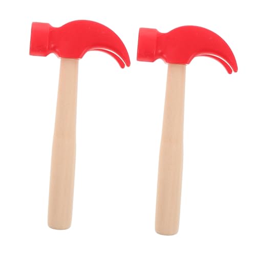LRXIYODE 2 Stück Kreatives Holzhammer für Teiliges Handgefertigter Hammer aus Naturholz Sicher und Robust für Montessori Lernspiele und DIY Aktivitäten LRXIYODE 2 Stück Kreatives Holzhammer für Teiliges Handgefertigter Hammer aus Naturholz Sicher und Robust für Montessori Lernspiele und DIY Aktivitäten von LRXIYODE