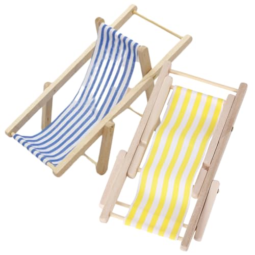 LRXIYODE 2 Stück Mini Strandstuhl Klappbarer Mikrolandschaft Strandstuhl für Puppenhaus Deko Gelb und Blau Sicheres Material Platzsparend für Miniaturprojekte LRXIYODE 2 Stück Mini Strandstuhl Klappbarer Mikrolandschaft Strandstuhl für Puppenhaus Deko Gelb und Blau Sicheres Material Platzsparend für Miniaturprojekte von LRXIYODE