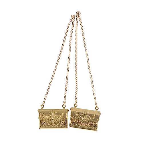 LRXIYODE 2stücke Miniatur Metall Handtaschen Spielzeug Für Puppenhaus Verspielte Niedliche Accessoires Für Junge Mädchen Mit Feiner Verarbeitung Und Robustem Design LRXIYODE 2stücke Miniatur Metall Handtaschen Spielzeug Für Puppenhaus Verspielte Niedliche Accessoires Für Junge Mädchen Mit Feiner Verarbeitung Und Robustem Design von LRXIYODE