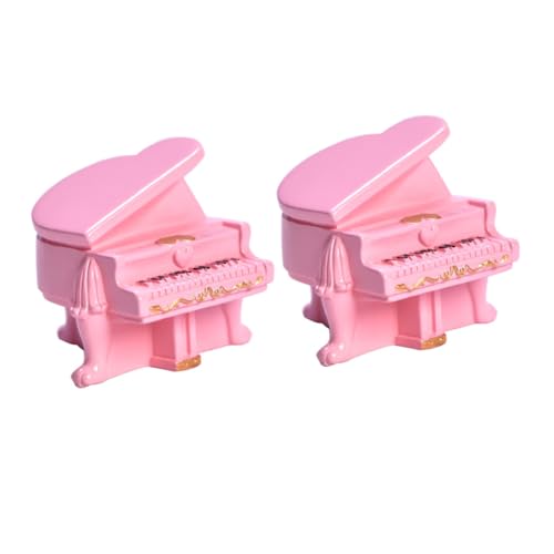 LRXIYODE 2 Stück Miniatur Klavier Modell Teiliges Realistische DIY Harz Puppenhaus Dekoration Mini Musikinstrument Ornament für Puppenhaus Zubehör Detailreich und Dekorativ für Sammler LRXIYODE 2 Stück Miniatur Klavier Modell Teiliges Realistische DIY Harz Puppenhaus Dekoration Mini Musikinstrument Ornament für Puppenhaus Zubehör Detailreich und Dekorativ für Sammler von LRXIYODE