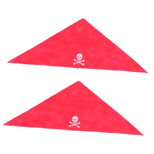 LRXIYODE 2 Stück Piratenkostüm Piratenkopftuch Piraten-cosplay-requisiten Piraten Stirnband Frauen Piraten-haarschmuck Piratenanzug Aufblasbare Halloween-stirnbänder Rot Vlies LRXIYODE 2 Stück Piratenkostüm Piratenkopftuch Piraten-cosplay-requisiten Piraten Stirnband Frauen Piraten-haarschmuck Piratenanzug Aufblasbare Halloween-stirnbänder Rot Vlies von LRXIYODE