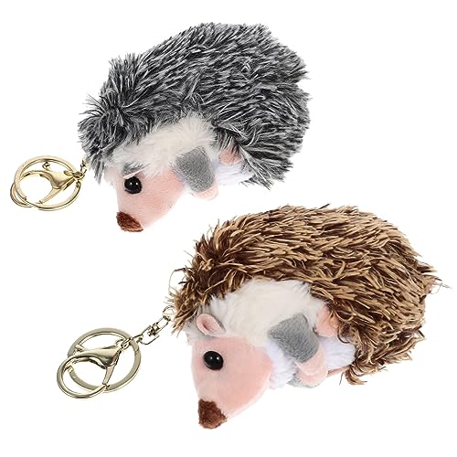 LRXIYODE 2 Stück Plüsch Igel Schlüsselanhänger Niedliches Kuscheltier Anhänger Handliche Tasche Schlüssel Deko Weiches Material Geschenkidee für Schule Geburt Jungen Tragbar und Leicht LRXIYODE 2 Stück Plüsch Igel Schlüsselanhänger Niedliches Kuscheltier Anhänger Handliche Tasche Schlüssel Deko Weiches Material Geschenkidee für Schule Geburt Jungen Tragbar und Leicht von LRXIYODE