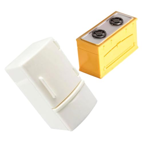 LRXIYODE 2 Stück Puppenhaus-Herd-Kühlschrank Zubehör für Babypuppen Miniatur Mini-Puppen Tragehilfe für Babypuppen spielzeugküche kūhlschrank Puppenmöbel Mini-Hausverzierung PVC LRXIYODE 2 Stück Puppenhaus-Herd-Kühlschrank Zubehör für Babypuppen Miniatur Mini-Puppen Tragehilfe für Babypuppen spielzeugküche kūhlschrank Puppenmöbel Mini-Hausverzierung PVC von LRXIYODE