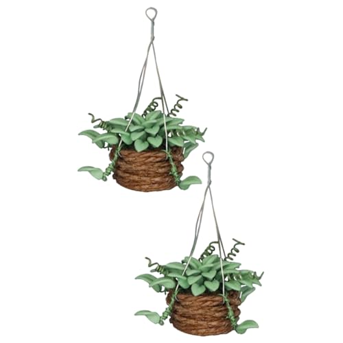 LRXIYODE 2 Stück Puppenhaus Topfpflanzen Pflanzen Für Den Innenbereich Heimdekoration Zimmerpflanze Mini Bonsai Topf Zimmerpflanze Hängende Blumentöpfe Mini Bonsai LRXIYODE 2 Stück Puppenhaus Topfpflanzen Pflanzen Für Den Innenbereich Heimdekoration Zimmerpflanze Mini Bonsai Topf Zimmerpflanze Hängende Blumentöpfe Mini Bonsai von LRXIYODE