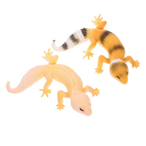 LRXIYODE 2 Stück Realistische Eidechsen Figur Kunststoff Reptilienmodell als Dekoration und Lernspielzeug für Garten Büro Bastelprojekte und Schulanwendungen LRXIYODE 2 Stück Realistische Eidechsen Figur Kunststoff Reptilienmodell als Dekoration und Lernspielzeug für Garten Büro Bastelprojekte und Schulanwendungen von LRXIYODE