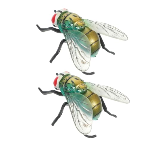 LRXIYODE 2 Stück Realistisches Fliegenmodell Detailgetreue Fake Bugs für Halloween Pädagogisches Insektenspielzeug Lebensechte Fliegenfiguren für Dekoratives Lernmodell LRXIYODE 2 Stück Realistisches Fliegenmodell Detailgetreue Fake Bugs für Halloween Pädagogisches Insektenspielzeug Lebensechte Fliegenfiguren für Dekoratives Lernmodell von LRXIYODE