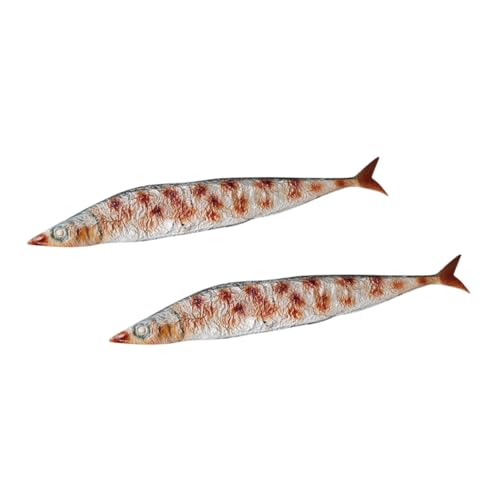 LRXIYODE 2 Stück Realistisches Teiliges Saury Fisch Modell aus Leichtem PVC Detailgetreu und Lebensecht für Kinderküche Grill Deko und Fotorequisiten Vielseitig für Heim und LRXIYODE 2 Stück Realistisches Teiliges Saury Fisch Modell aus Leichtem PVC Detailgetreu und Lebensecht für Kinderküche Grill Deko und Fotorequisiten Vielseitig für Heim und von LRXIYODE