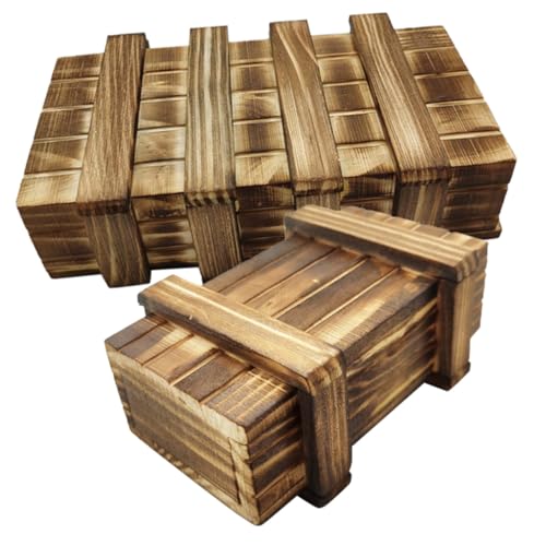 LRXIYODE 2 Stück Schwierige Geheimfachbox aus Holz mit Mehreren Öffnungsarten Fördert Logisches Denken und Hand Auge koordination als Geschenkbox für Erwachsene LRXIYODE 2 Stück Schwierige Geheimfachbox aus Holz mit Mehreren Öffnungsarten Fördert Logisches Denken und Hand Auge koordination als Geschenkbox für Erwachsene von LRXIYODE