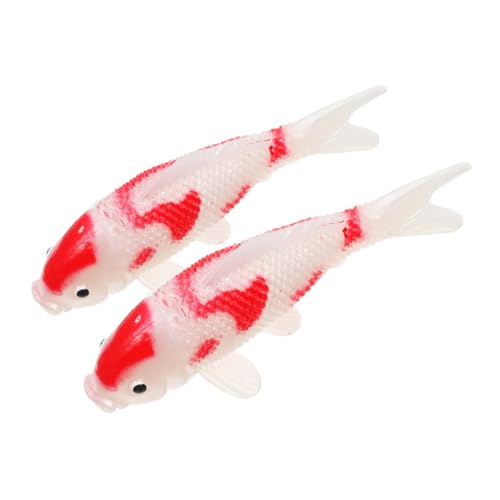LRXIYODE 2 Stück Simuliertes Modell Schwimmende Fische Aquariumfische Mini Fischfiguren Fischstatue Gefälschte Fische Aquarium Gefälschte Goldfische Simulation Fischornament LRXIYODE 2 Stück Simuliertes Modell Schwimmende Fische Aquariumfische Mini Fischfiguren Fischstatue Gefälschte Fische Aquarium Gefälschte Goldfische Simulation Fischornament von LRXIYODE