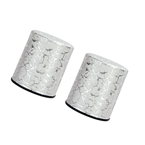 LRXIYODE 2 Stück Teiliges Leder Würfelbecher Zylindrische Betrugs Würfelbox mit Silber Muster für Ktv und Lustige Spielabende Bruchsicheres Design für Gesellige Runden LRXIYODE 2 Stück Teiliges Leder Würfelbecher Zylindrische Betrugs Würfelbox mit Silber Muster für Ktv und Lustige Spielabende Bruchsicheres Design für Gesellige Runden von LRXIYODE