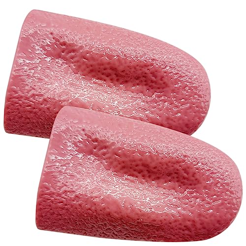 LRXIYODE 2 Stück Teiliges Silikon Fake Zungen Requisiten Realistisch Elastisch Flexible Halloween Streichspielzeuge für Party Cosplay Sicher Abgerundet Leicht und Kompakt für April Fools LRXIYODE 2 Stück Teiliges Silikon Fake Zungen Requisiten Realistisch Elastisch Flexible Halloween Streichspielzeuge für Party Cosplay Sicher Abgerundet Leicht und Kompakt für April Fools von LRXIYODE