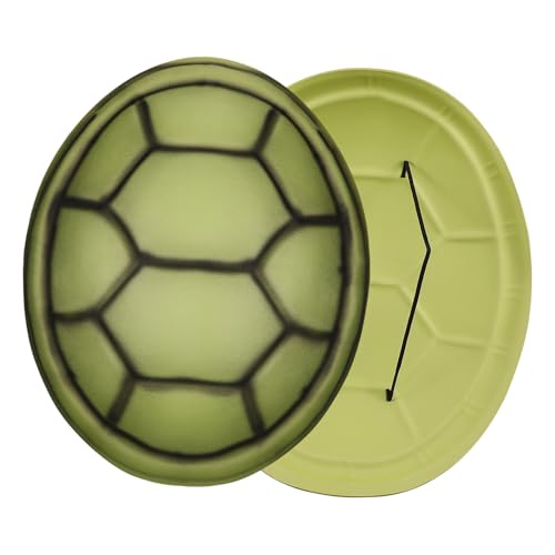 LRXIYODE 2 Stück Teiliges Turtle Shell Cosplay Requisiten Halloween Kostüm Zubehör Leichtes Eva Material Einstellbare Strapazierfähig und Bequem für Karneval und Kostümparty von LRXIYODE