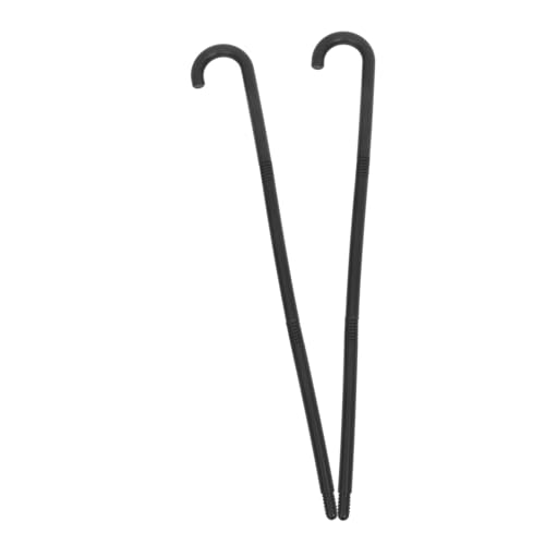 LRXIYODE 2 Stück Teiliges Zauberer Krücken aus Robustem Material Leicht und Tragbar als Bühnenrequisite für Halloween Theater und Cosplay Auftritte Griffiger Schwarzer Spazierstock für LRXIYODE 2 Stück Teiliges Zauberer Krücken aus Robustem Material Leicht und Tragbar als Bühnenrequisite für Halloween Theater und Cosplay Auftritte Griffiger Schwarzer Spazierstock für von LRXIYODE