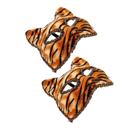 LRXIYODE 2 Stück Tiger Maske Karnevalsmaske Männer Tierische Partymaske Tiermaske Für Party Tiermaske Für Cosplay-party Cosplay-kostüm-requisiten Cosplay-masken Für Frauen Stoff LRXIYODE 2 Stück Tiger Maske Karnevalsmaske Männer Tierische Partymaske Tiermaske Für Party Tiermaske Für Cosplay-party Cosplay-kostüm-requisiten Cosplay-masken Für Frauen Stoff von LRXIYODE