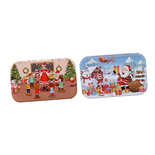 LRXIYODE 2 Stück Weihnachtliches Teiliges Holzpuzzle für Buntem Cartoon Design Glatter Oberfläche Sicherem Material Fördert Spielerisch Kreativität und Spaß im Kinderzimmer LRXIYODE 2 Stück Weihnachtliches Teiliges Holzpuzzle für Buntem Cartoon Design Glatter Oberfläche Sicherem Material Fördert Spielerisch Kreativität und Spaß im Kinderzimmer von LRXIYODE
