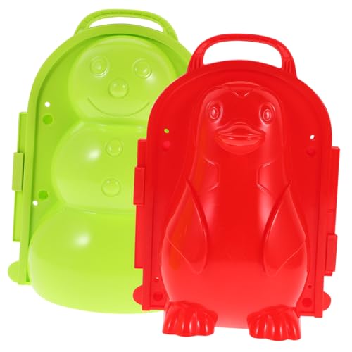 LRXIYODE 2 Teiliges Clip mit Pinguin und Schneemannform Kreativer Winter für Outdoor Schneespielzeug für Schneeballschlachten Einfache Handhabung Farblich Sortiert LRXIYODE 2 Teiliges Clip mit Pinguin und Schneemannform Kreativer Winter für Outdoor Schneespielzeug für Schneeballschlachten Einfache Handhabung Farblich Sortiert von LRXIYODE