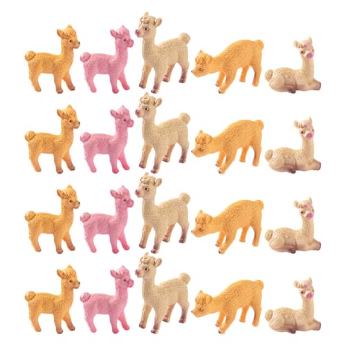 LRXIYODE 20 Stück -Figuren Aus Kunstharz: Kleine -Miniatur-Tiere Für Feengarten, Puppenhaus, Terrarien, Topf-Miniatur-landschaftsornament LRXIYODE 20 Stück -Figuren Aus Kunstharz: Kleine -Miniatur-Tiere Für Feengarten, Puppenhaus, Terrarien, Topf-Miniatur-landschaftsornament von LRXIYODE