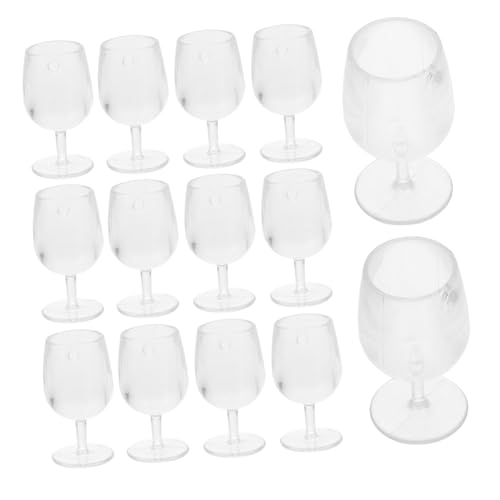 LRXIYODE 20 Stück Miniatur Weingläser DIY Puppenhaus Zubehör Elegante Goblets für Miniaturkunst Süße und Realistische Dekoration für Miniaturen und Vitrinen LRXIYODE 20 Stück Miniatur Weingläser DIY Puppenhaus Zubehör Elegante Goblets für Miniaturkunst Süße und Realistische Dekoration für Miniaturen und Vitrinen von LRXIYODE