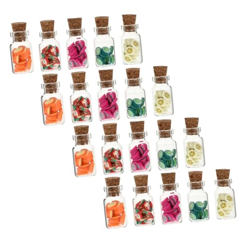 LRXIYODE 20 Stück Simulierte Obstkonserven Mini-küchenornamente Micro Landscape Prop Miniaturen Dolly House Obstkrug Puppenhaus-Ornamente Miniatur-obstflasche Essensspielset Glas LRXIYODE 20 Stück Simulierte Obstkonserven Mini-küchenornamente Micro Landscape Prop Miniaturen Dolly House Obstkrug Puppenhaus-Ornamente Miniatur-obstflasche Essensspielset Glas von LRXIYODE