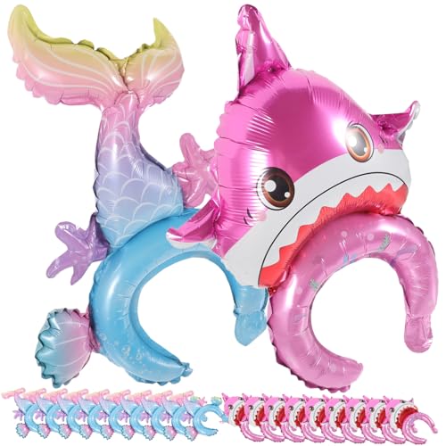 LRXIYODE 20 Stück Teiliges Aufblasbares Haarband mit Meerjungfrauen und Cartoon Design Weiche Oberfläche als Foto Requisite und Geburtstagsschmuck für Kinderpartys LRXIYODE 20 Stück Teiliges Aufblasbares Haarband mit Meerjungfrauen und Cartoon Design Weiche Oberfläche als Foto Requisite und Geburtstagsschmuck für Kinderpartys von LRXIYODE