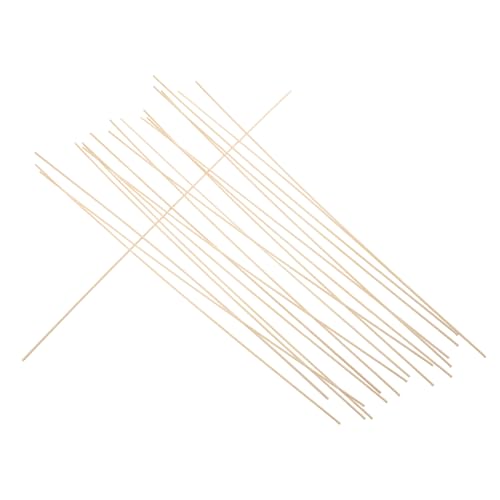LRXIYODE 20 Stück Teiliges Bambus Kit Stäbe Kinderfreundliche Flexible DIY Bastelstäbe für Stabile Drachenrahmen Splintfrei Vielseitig für Kitemaking und Kreative Outdoor Projekte von LRXIYODE