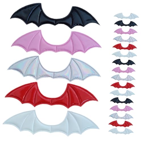 LRXIYODE 20 Stück Teiliges Fledermausflügel aus Stoff für DIY Halloween Kostümflügel Dekorative Kleidungsschmuck Haarschmuck Schuh und Taschenaccessoires Gemischt für Kreative LRXIYODE 20 Stück Teiliges Fledermausflügel aus Stoff für DIY Halloween Kostümflügel Dekorative Kleidungsschmuck Haarschmuck Schuh und Taschenaccessoires Gemischt für Kreative von LRXIYODE