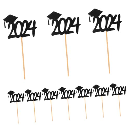 LRXIYODE 20 Stück Teiliges Graduation Cake Decor mit Schwarzen Bachelor Cap Cupcake Toppers Papier Cake Picks für Schulabschluss Party und Kuchen Dekoration Lebensmittelechte Sichere LRXIYODE 20 Stück Teiliges Graduation Cake Decor mit Schwarzen Bachelor Cap Cupcake Toppers Papier Cake Picks für Schulabschluss Party und Kuchen Dekoration Lebensmittelechte Sichere von LRXIYODE