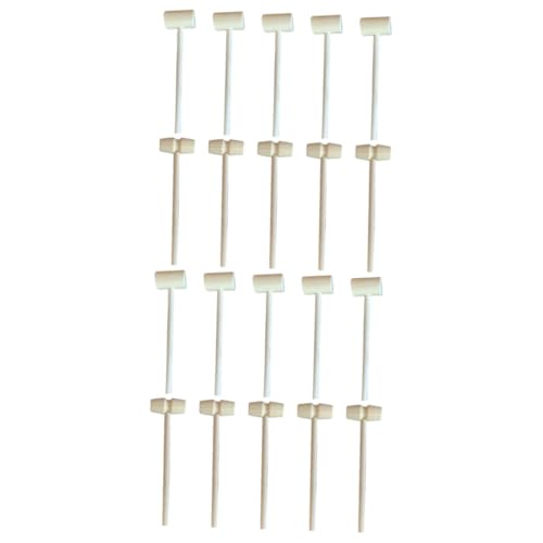 LRXIYODE 20 Stück Teiliges Mini Holzhammer Natürliche Massivholz Mallets Geruchlos Abgerundete Kanten Pädagogisch für Hand Auge Koordination und Reaktionsfähigkeit für Jungen und Mädchen LRXIYODE 20 Stück Teiliges Mini Holzhammer Natürliche Massivholz Mallets Geruchlos Abgerundete Kanten Pädagogisch für Hand Auge Koordination und Reaktionsfähigkeit für Jungen und Mädchen von LRXIYODE