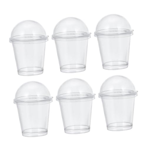 LRXIYODE 20 Stück Teiliges Mini Mousse Becher Kindgerechtes Food Toy Zubehör Leichte Puppendekoration Kreative Miniatur Wasserbecher für Kinderküche und Tischdeko LRXIYODE 20 Stück Teiliges Mini Mousse Becher Kindgerechtes Food Toy Zubehör Leichte Puppendekoration Kreative Miniatur Wasserbecher für Kinderküche und Tischdeko von LRXIYODE