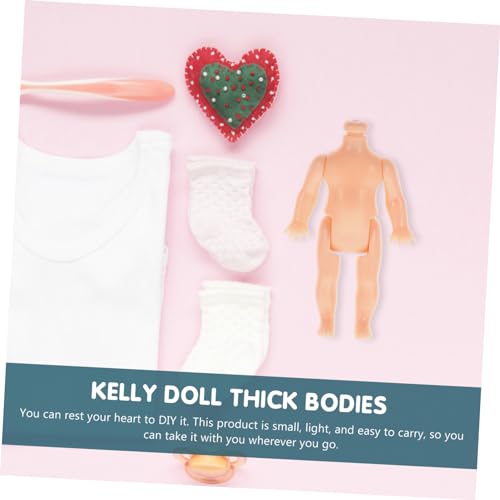 LRXIYODE 20 Stück Teiliges Mini Puppen Körperzubehör aus Robustem Kunststoff Dicke DIY Puppen Körper für Kreative Bastelprojekte und Puppenherstellung für Sammler von LRXIYODE