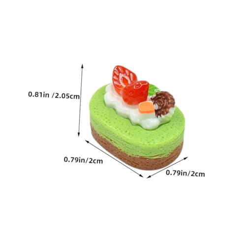 LRXIYODE 20 Stück Teiliges Miniatur Kuchen Deko aus Resin Realistische Mini Dessertmodelle für Puppenhaus Küche Lebensechte Mini Kuchen Figuren Farbenfrohe Puppenhaus Deko für DIY und LRXIYODE 20 Stück Teiliges Miniatur Kuchen Deko aus Resin Realistische Mini Dessertmodelle für Puppenhaus Küche Lebensechte Mini Kuchen Figuren Farbenfrohe Puppenhaus Deko für DIY und von LRXIYODE