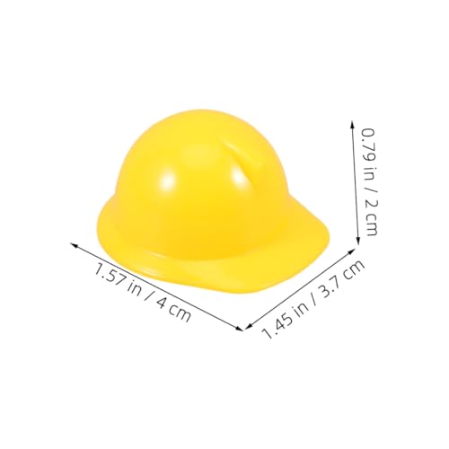 LRXIYODE 20 Stück Teiliges Miniatur sicherheitshelme Kunststoff Bauhelme in Gelb und Rot Mini Hüte für Puppenhaus Bastelprojekte Kinderparty Dekoration Realistische Mini Bauhelme für LRXIYODE 20 Stück Teiliges Miniatur sicherheitshelme Kunststoff Bauhelme in Gelb und Rot Mini Hüte für Puppenhaus Bastelprojekte Kinderparty Dekoration Realistische Mini Bauhelme für von LRXIYODE