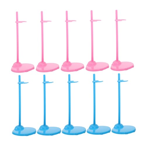 LRXIYODE 20 Stück Teiliges Puppenhalter aus Robustem Kunststoff Farblich Sortiert in Rosa und Blau Stabile Halterung für Puppen für Ausstellung Spiel und Sicheren Stand LRXIYODE 20 Stück Teiliges Puppenhalter aus Robustem Kunststoff Farblich Sortiert in Rosa und Blau Stabile Halterung für Puppen für Ausstellung Spiel und Sicheren Stand von LRXIYODE