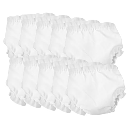 LRXIYODE 20 Stück Teiliges Puppenunterwäsche Doll Panties aus Weichem Material Verstellbar Süßes Puppenkleidungszubehör für Spielpuppen zum Ankleiden und Lernen von LRXIYODE