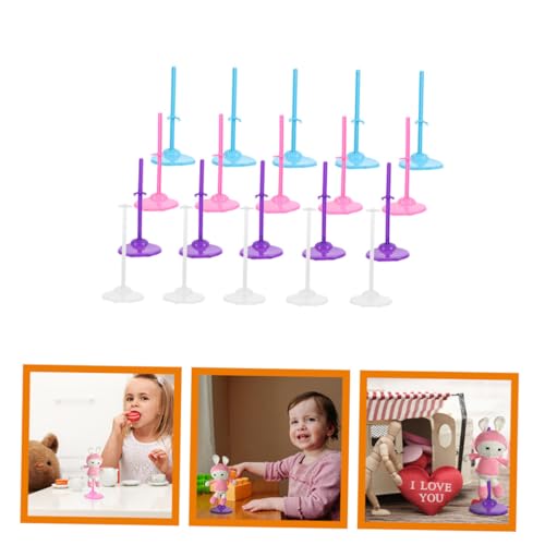 LRXIYODE 20 Stück Teiliges Verstellbares Puppenständer Doll Racks mit Clip Halterung Leicht Robust und Tragbar für Actionfiguren und Mädchenpuppen Farblich Sortiert Blau Violett LRXIYODE 20 Stück Teiliges Verstellbares Puppenständer Doll Racks mit Clip Halterung Leicht Robust und Tragbar für Actionfiguren und Mädchenpuppen Farblich Sortiert Blau Violett von LRXIYODE