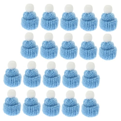 LRXIYODE 20 Stück Weihnachtsmützen Zubehör Mini Wollmütze Miniatur Strickmützen Kleine Strickmützen Zum Basteln Mini Gewebte Puppenmützen Winzige Partyhüte Mini Strickmützen Und LRXIYODE 20 Stück Weihnachtsmützen Zubehör Mini Wollmütze Miniatur Strickmützen Kleine Strickmützen Zum Basteln Mini Gewebte Puppenmützen Winzige Partyhüte Mini Strickmützen Und von LRXIYODE