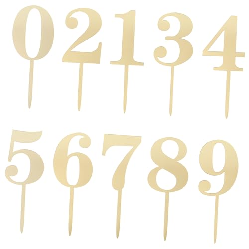 LRXIYODE 20 Teiliges Acryl Cake Topper Zahlen Je Gold für Geburtstag Hochzeit Party Tortendeko Vielseitig Langlebig Einfach zu Verwenden LRXIYODE 20 Teiliges Acryl Cake Topper Zahlen Je Gold für Geburtstag Hochzeit Party Tortendeko Vielseitig Langlebig Einfach zu Verwenden von LRXIYODE