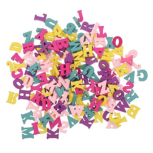 LRXIYODE 200 Stück Bunte Holzbuchstaben DIY Buchstaben aus Holz für Kreative Bastelprojekte Deko für Geburtstagsfeiern und Weihnachten Leichte und Sichere Holzornamente für Erwachsene LRXIYODE 200 Stück Bunte Holzbuchstaben DIY Buchstaben aus Holz für Kreative Bastelprojekte Deko für Geburtstagsfeiern und Weihnachten Leichte und Sichere Holzornamente für Erwachsene von LRXIYODE