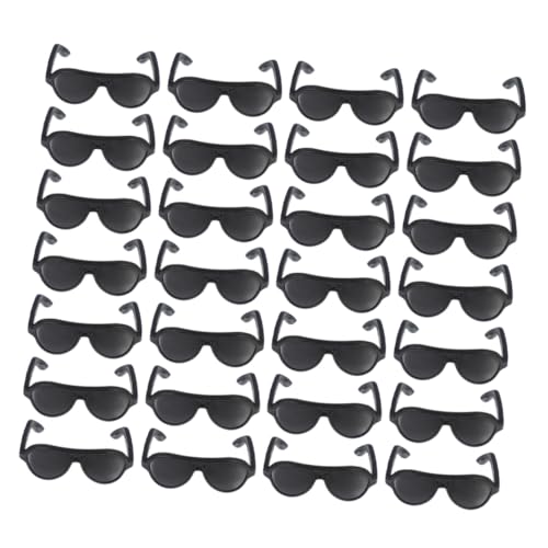 LRXIYODE 200 Teiliges Mini Sonnenbrillen für Puppen Schwarze Robuste Kunststoffbrillen Realistische für Puppenhaus Zubehör Basteln Kostüme und Rollenspiele LRXIYODE 200 Teiliges Mini Sonnenbrillen für Puppen Schwarze Robuste Kunststoffbrillen Realistische für Puppenhaus Zubehör Basteln Kostüme und Rollenspiele von LRXIYODE