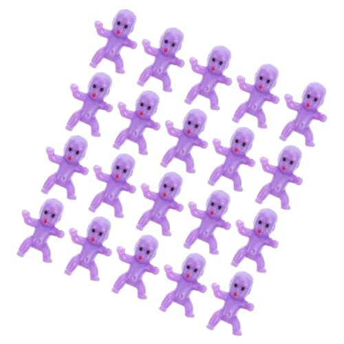 LRXIYODE 20Stücke Mini Babypuppen Lustige Deko für Babyparty Kleine Plastikfiguren für Kreative Spielideen für und Streiche Verzieren Ihre Feierlichkeiten von LRXIYODE