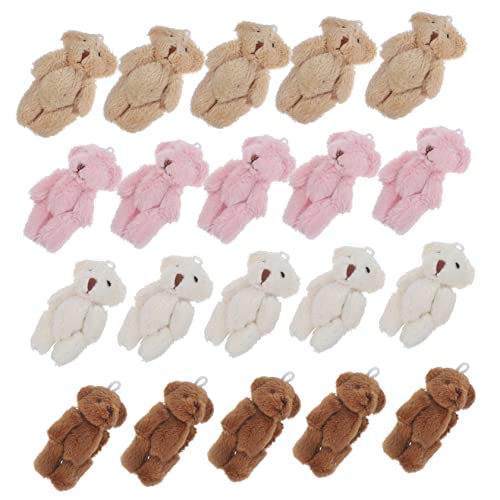 LRXIYODE 20Stücke Plüschfiguren Kuscheltier Schlüsselanhänger für Babyparty DIY Zubehör Dekoration LRXIYODE 20Stücke Plüschfiguren Kuscheltier Schlüsselanhänger für Babyparty DIY Zubehör Dekoration von LRXIYODE