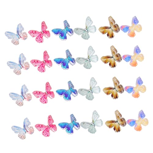 LRXIYODE 24 Stück Miniatur-Schmetterling Blase Miniaturen Puppe Glockenspiel Flügel Landschaftsornament Kleine Schmetterlinge Mini-Schmetterlinge Schmetterlinge Dekoration Mini-Sachen Harz LRXIYODE 24 Stück Miniatur-Schmetterling Blase Miniaturen Puppe Glockenspiel Flügel Landschaftsornament Kleine Schmetterlinge Mini-Schmetterlinge Schmetterlinge Dekoration Mini-Sachen Harz von LRXIYODE