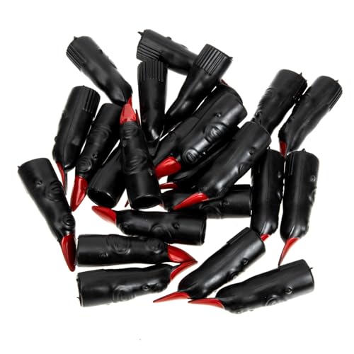 LRXIYODE 24 Stück Teiliges Halloween Falsche Hexenfinger aus Kunststoff Realistische Schwarze DIY Fingernägel Leichte Langlebige Fingerschutz Abdeckungen für Gruselige Kostümpartys LRXIYODE 24 Stück Teiliges Halloween Falsche Hexenfinger aus Kunststoff Realistische Schwarze DIY Fingernägel Leichte Langlebige Fingerschutz Abdeckungen für Gruselige Kostümpartys von LRXIYODE