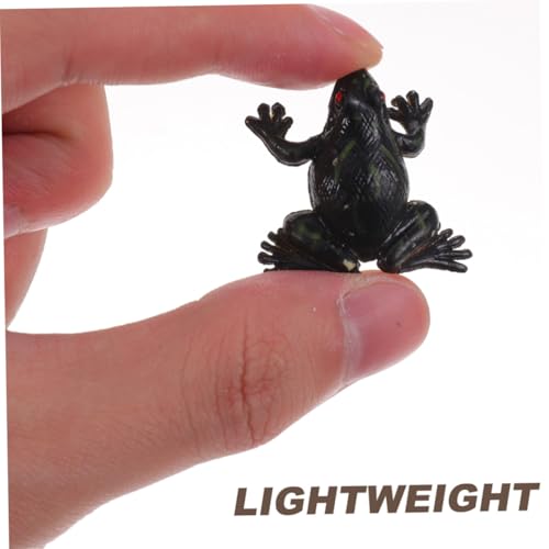 LRXIYODE 24 Stück Teiliges Kleine Froschfiguren aus Detailgetreue Tiermodelle für Dekoration als Foto Requisite Desktop Kuchendeko Familie und Freunde von LRXIYODE