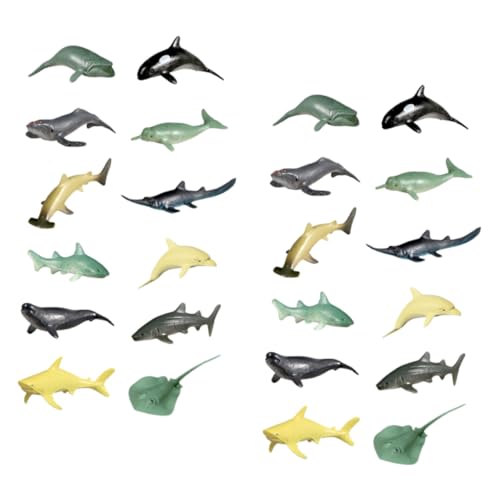 LRXIYODE 24 Stück Teiliges Künstliche Meeresbewohner Modelle Realistische Figuren für Aquarien und Dekoration für Bildungszwecke und Kreative Aquariengestaltung LRXIYODE 24 Stück Teiliges Künstliche Meeresbewohner Modelle Realistische Figuren für Aquarien und Dekoration für Bildungszwecke und Kreative Aquariengestaltung von LRXIYODE