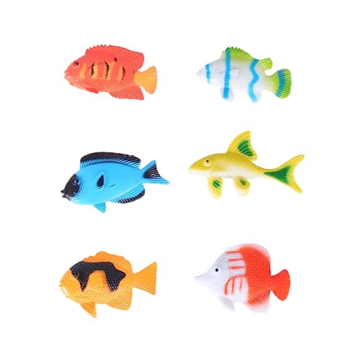 LRXIYODE 24 Stück Teiliges Meerestiere Modellspielzeug Set Realistische Fischfiguren aus Pädagogisches Lernspielzeug für Tropische Fische und Goldfische für Rollenspiele und LRXIYODE 24 Stück Teiliges Meerestiere Modellspielzeug Set Realistische Fischfiguren aus Pädagogisches Lernspielzeug für Tropische Fische und Goldfische für Rollenspiele und von LRXIYODE