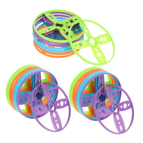 LRXIYODE 24 Stück Teiliges Outdoor Flying Disc Set Robustes Wurfspielzeug Kompatibel mit Hand und Fußantrieb Vielseitig für Sport und Freizeit Bunte Farbmischung für Zufällige Farbe LRXIYODE 24 Stück Teiliges Outdoor Flying Disc Set Robustes Wurfspielzeug Kompatibel mit Hand und Fußantrieb Vielseitig für Sport und Freizeit Bunte Farbmischung für Zufällige Farbe von LRXIYODE